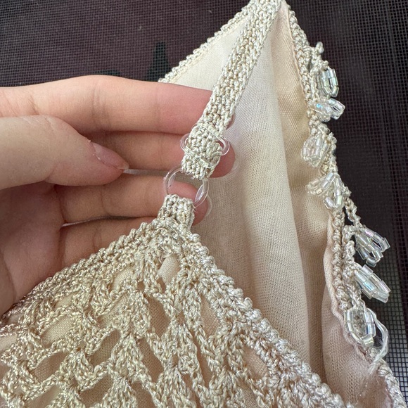 Vintage Olé Olé beaded top - Picture 3 of 4